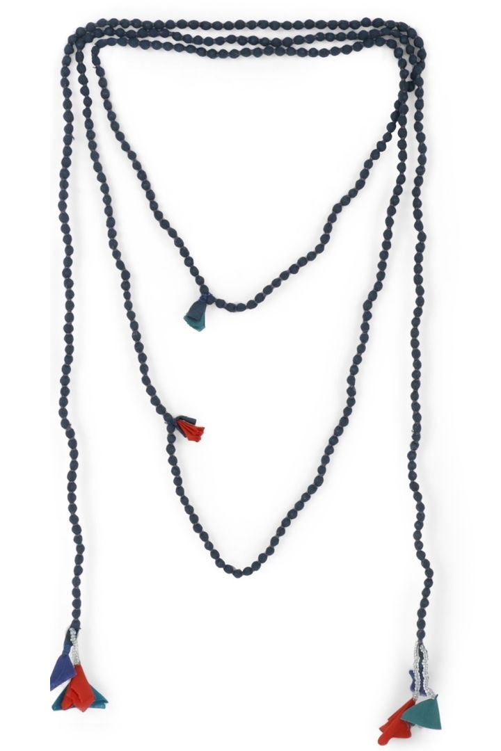 Divine Drapes Necklace by Bunko Junko: A stunning necklace with elegant, cascading details, perfect for a refined look.