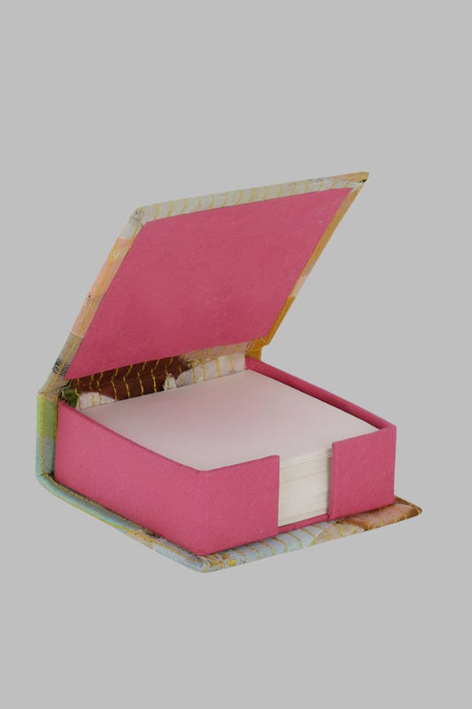 Eco Chic Desktop Notepad holder - An exquisite Stationary piece made from Sustainable Way