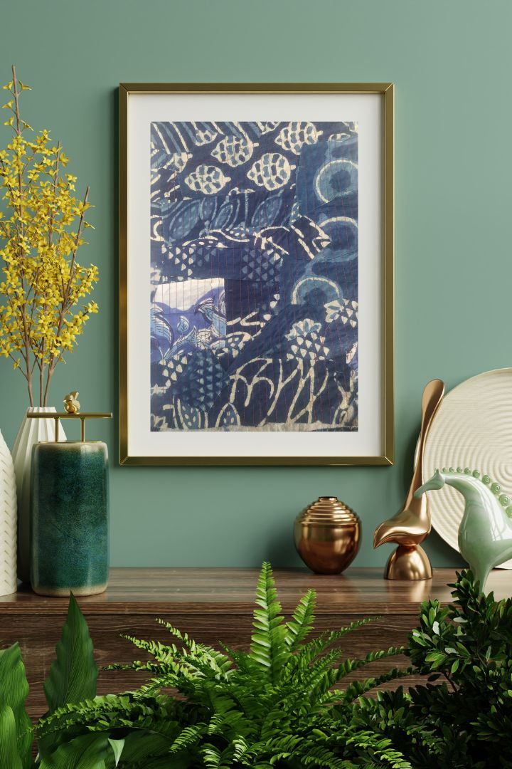 Kalamkari Tapestry Wall Art - Eco-friendly, Cultural Heritage Decor by Bunko Junko