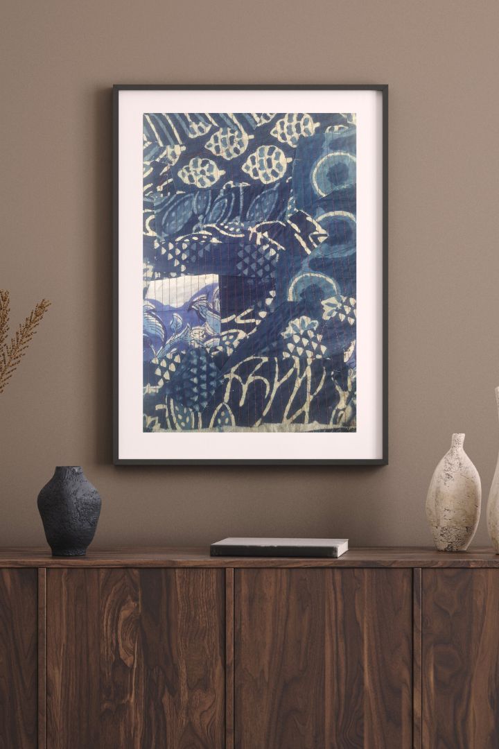 Kalamkari Tapestry Wall Art - Eco-friendly, Cultural Heritage Decor by Bunko Junko