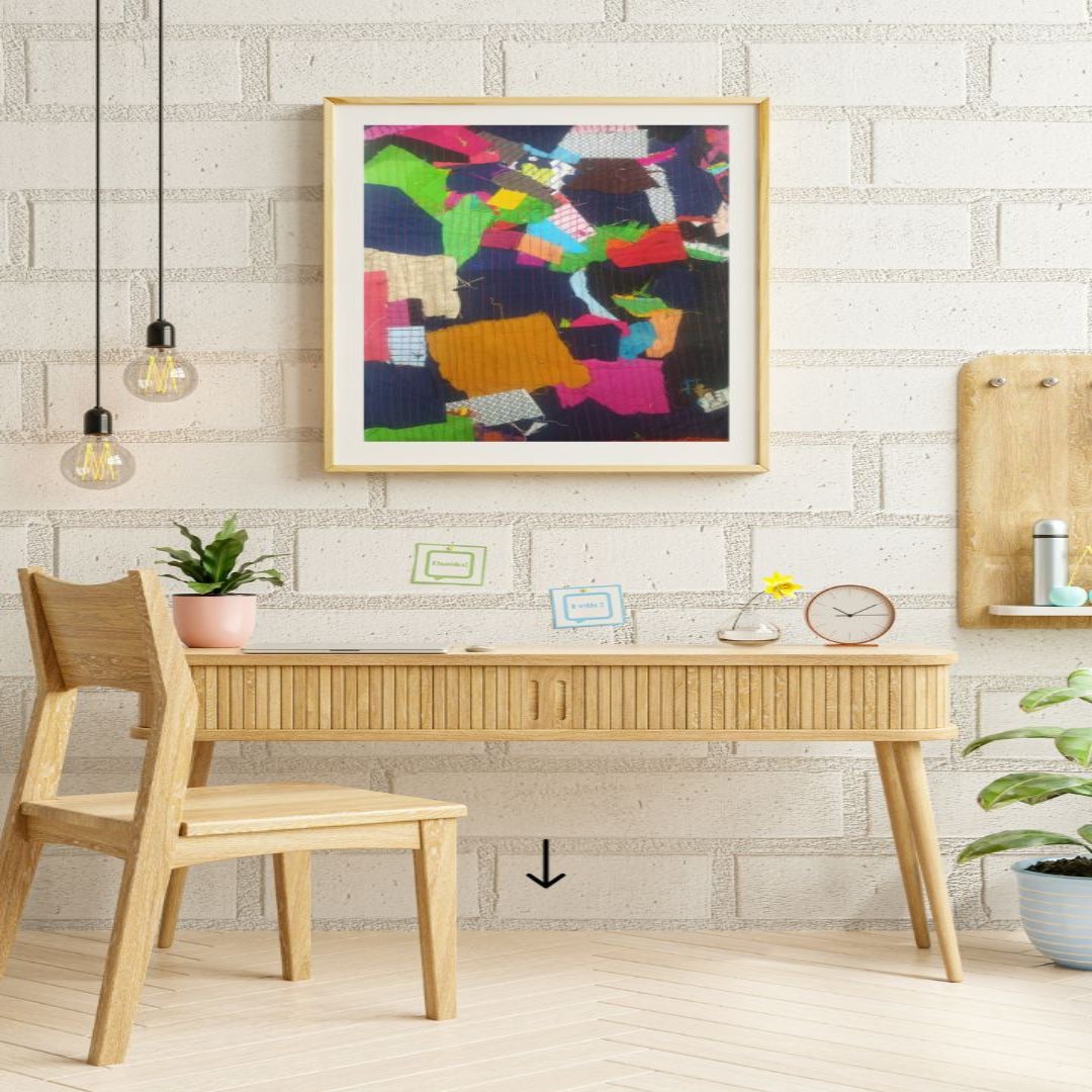 Bunko Junko's Melange Wall Art: Eclectic Elegance for Your Space