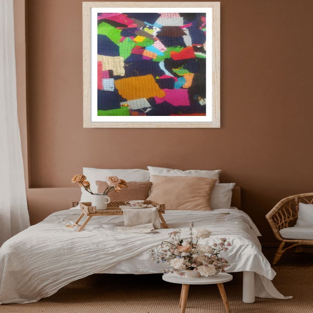 Bunko Junko's Melange Wall Art: Eclectic Elegance for Your Space