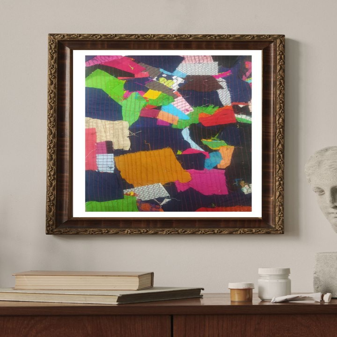 Bunko Junko's Melange Wall Art: Eclectic Elegance for Your Space