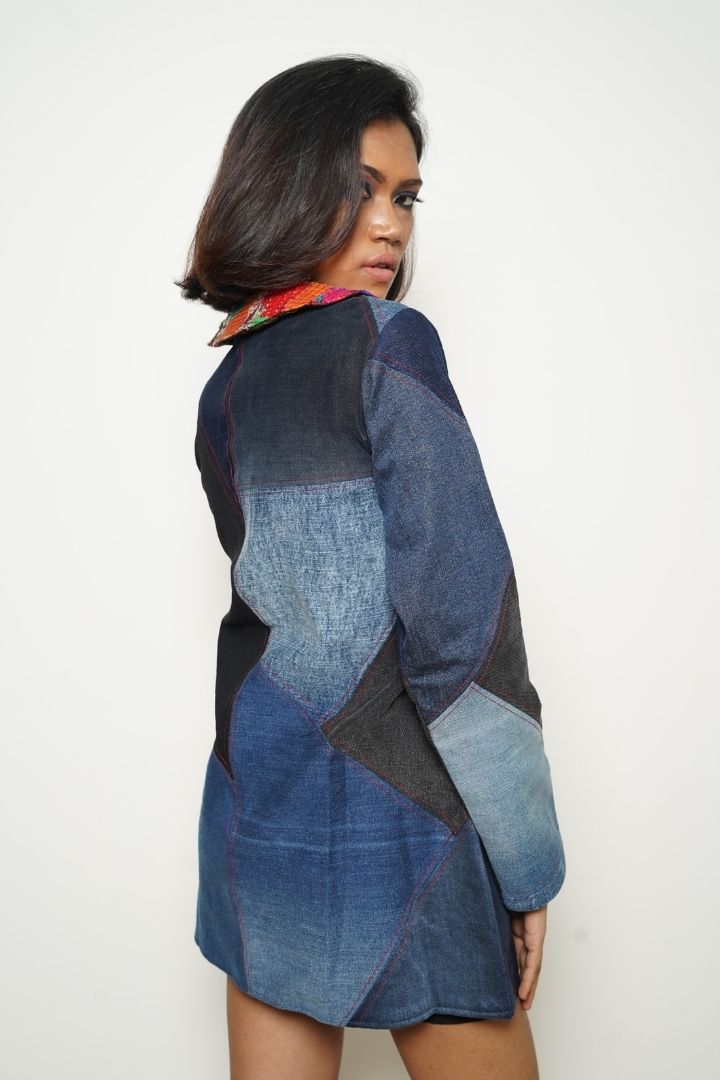 Patchup Jacket: A unique and stylish jacket with a patchwork design.