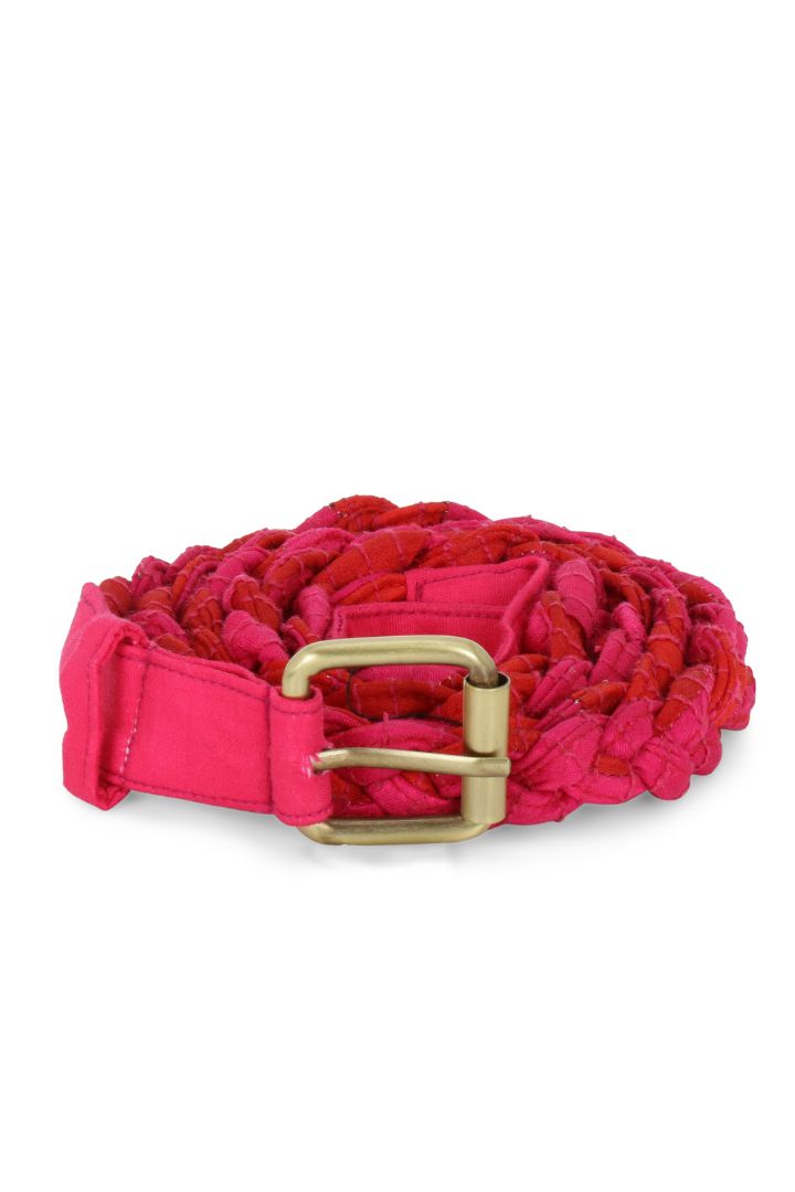 Buy VAMA Hand work Fabric Waist Belly Belt Pink Colour Hip Belt