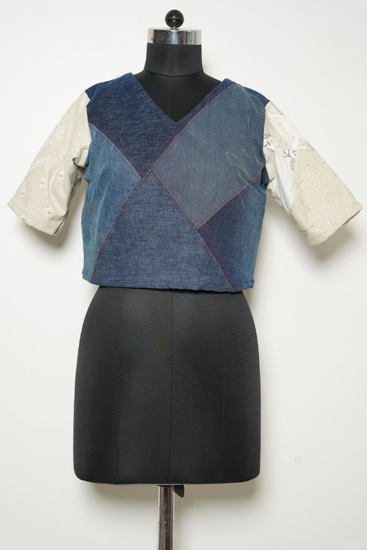 This Or That Denim Top: A versatile and stylish denim top for any occasion