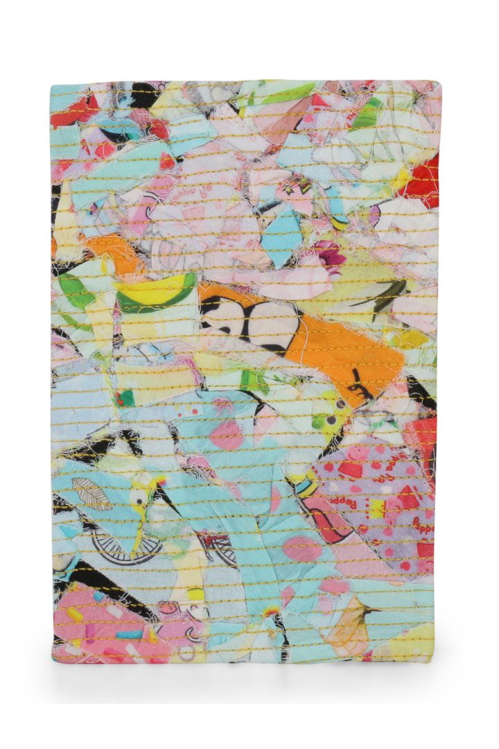 Upcycled Fabric Covered Diary: Sustainable and Stylish journal with a unique fabric cover.