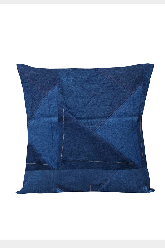 Handcrafted Denim Throw cushioncover by bunkojunko