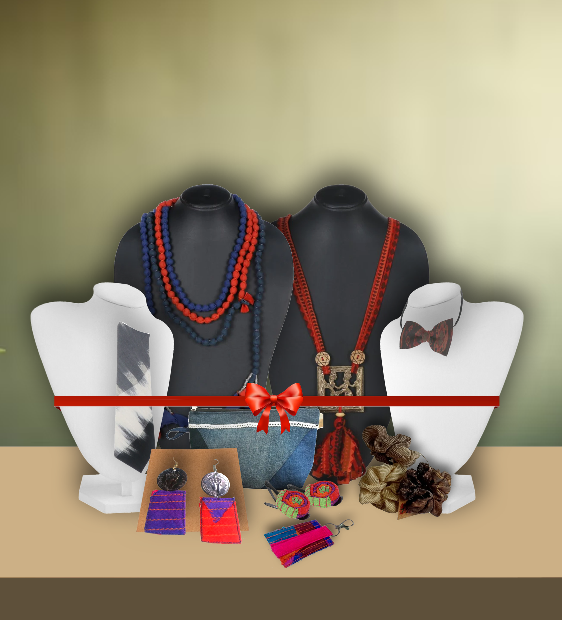 Eco Rakhi Gift Hamper by Bunko Junko: A sustainable gift set featuring eco-friendly rakhis and goodies.