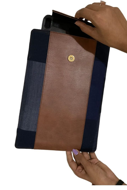 Elegant iPad Case with Flowing Design