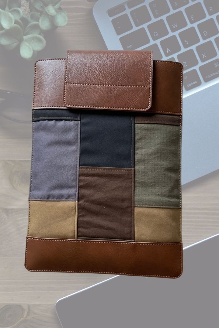 Elegant iPad Case with Flowing Design