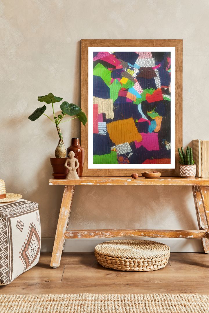 Bunko Junko's Melange Wall Art: Eclectic Elegance for Your Space