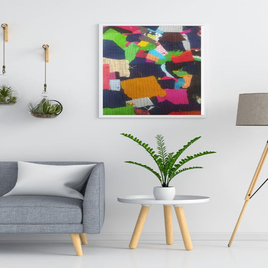 Bunko Junko's Melange Wall Art: Eclectic Elegance for Your Space