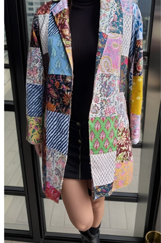 Elevate your style with the Jaipuri Royal Elegance Blazer by Bunko Junko.