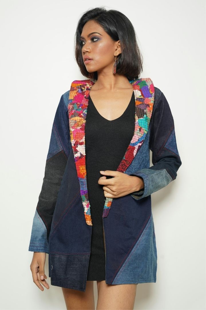 Patchup Jacket: A unique and stylish jacket with a patchwork design.