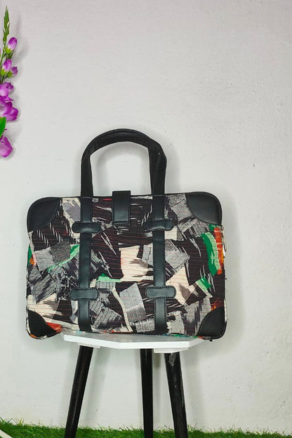 RePatch Laptop Bag - Stylish and Sustainable Bag made from Textile Scrap