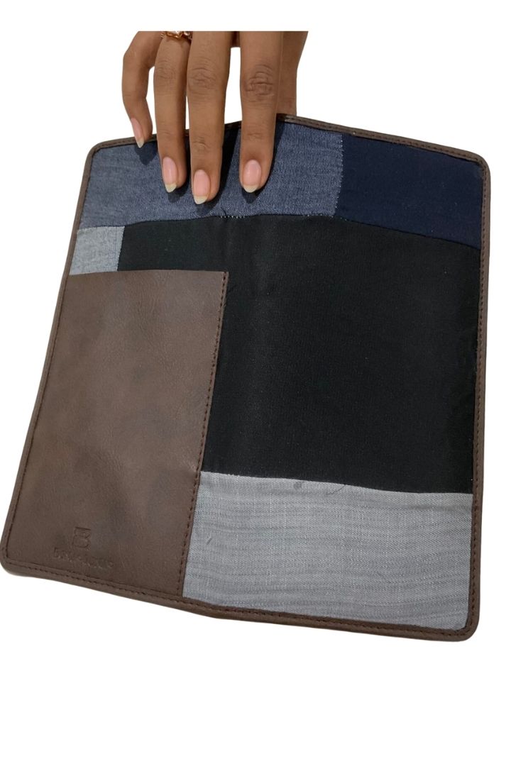 Elegance Pass Cover by Bunko Junko: A stylish pass cover made from upcycled materials, combining function and fashion.