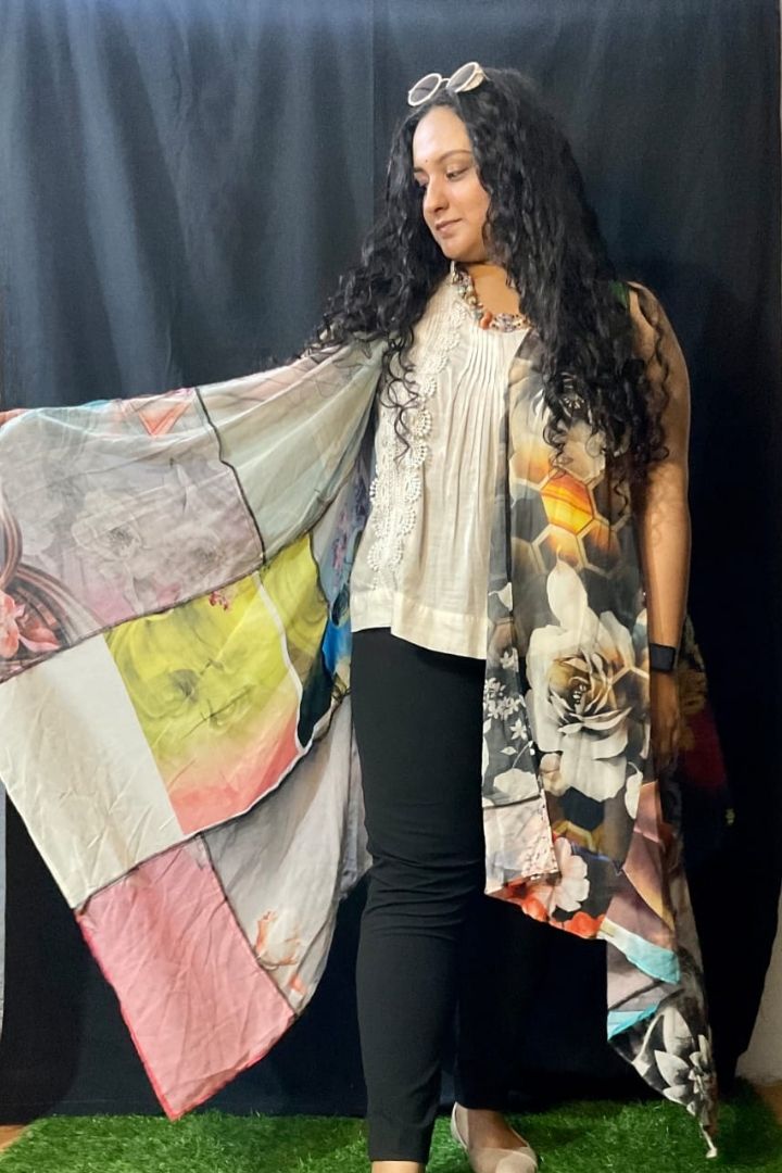 VersaVibrance Shrug: A versatile and vibrant shrug that adds style to any outfit.