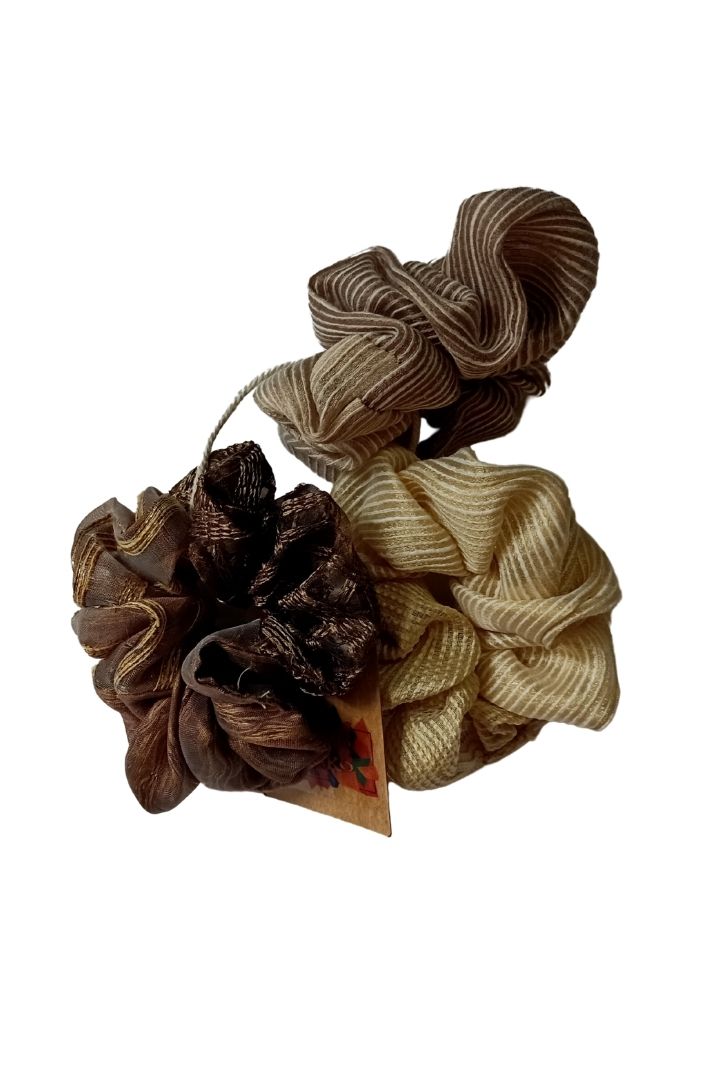 Spiral Elegance Hair Bands by Bunko Junko: Stylish hair bands with a unique spiral design, perfect for any look.