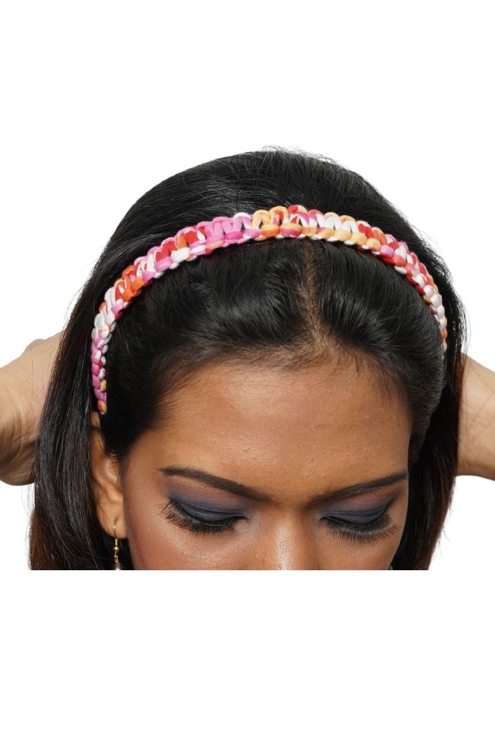 Spiral Elegance Hair Bands by Bunko Junko: Stylish hair bands with a unique spiral design, perfect for any look.
