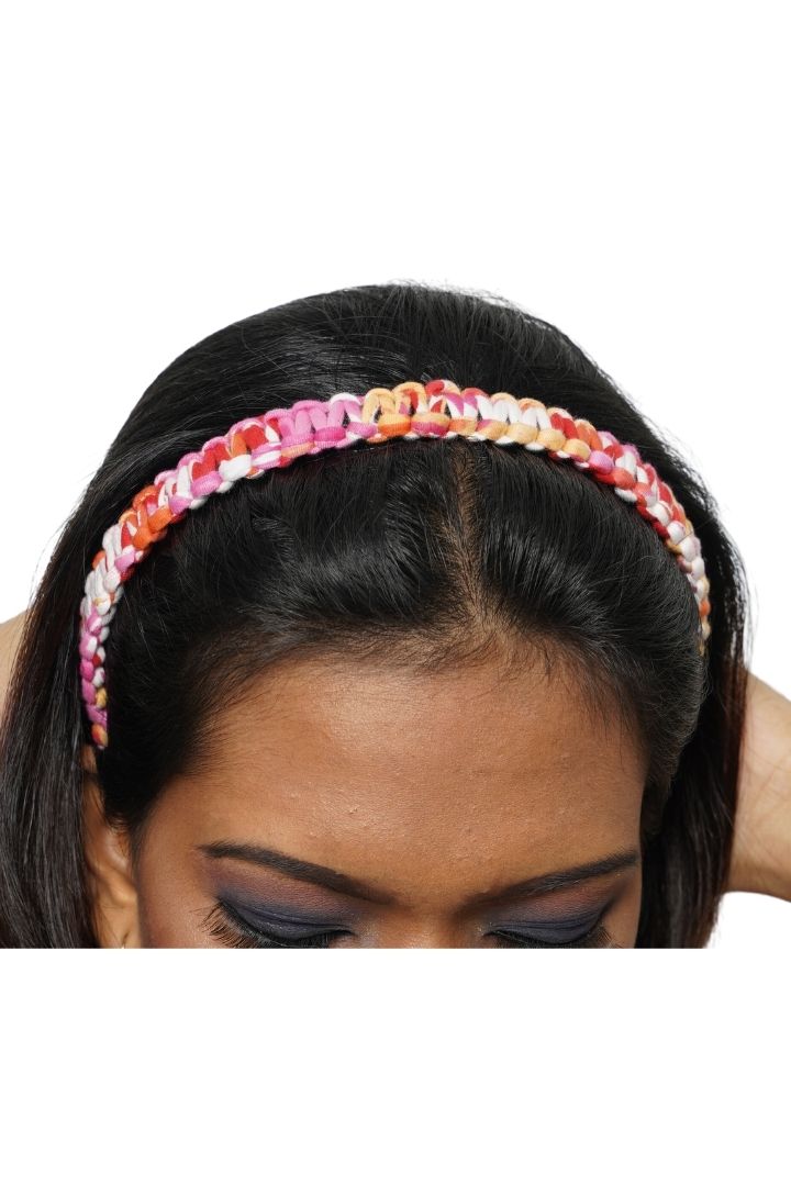 Spiral Elegance Hair Bands by Bunko Junko: Stylish hair bands with a unique spiral design, perfect for any look.