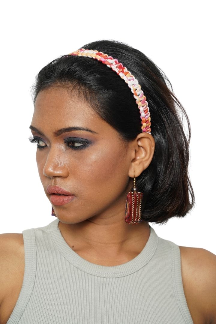 Spiral Elegance Hair Bands by Bunko Junko: Stylish hair bands with a unique spiral design, perfect for any look.
