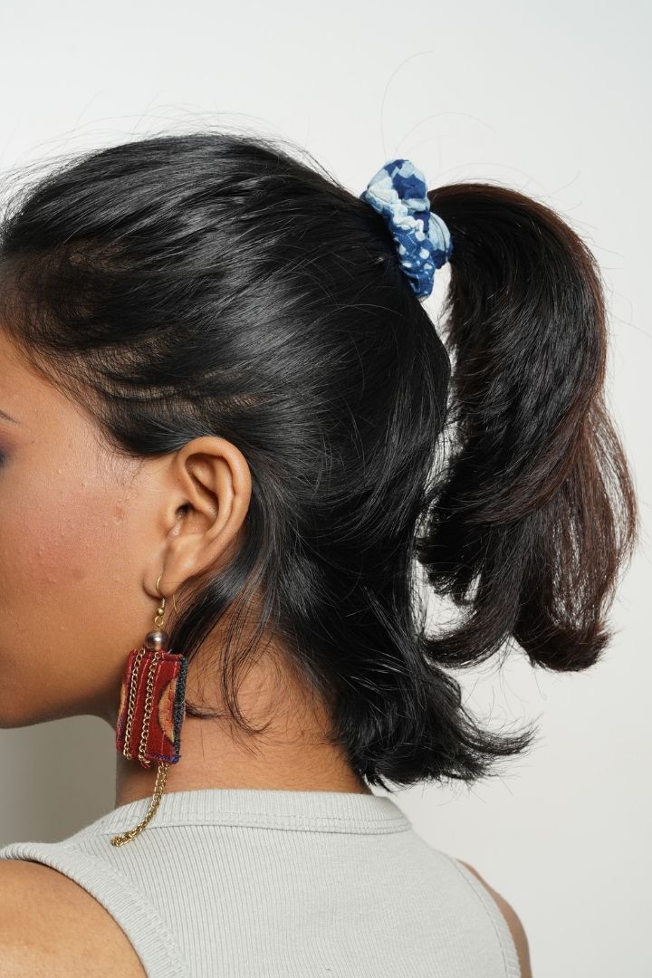 Spiral Elegance Hair Bands by Bunko Junko: Stylish hair bands with a unique spiral design, perfect for any look.
