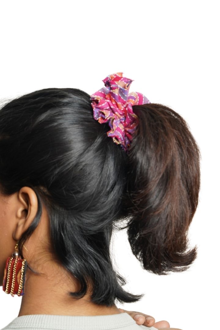 Spiral Elegance Hair Bands by Bunko Junko: Stylish hair bands with a unique spiral design, perfect for any look.