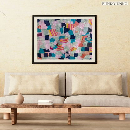 Sustainable Elegance Wall Décor by Bunko Junko, combining style with mindful craftsmanship.