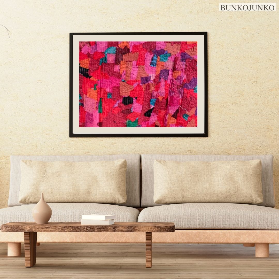 Sustainable Elegance Wall Décor by Bunko Junko, combining style with mindful craftsmanship.