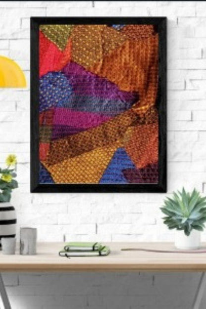 Way Q Fabric Wall Art Décor from khand textile