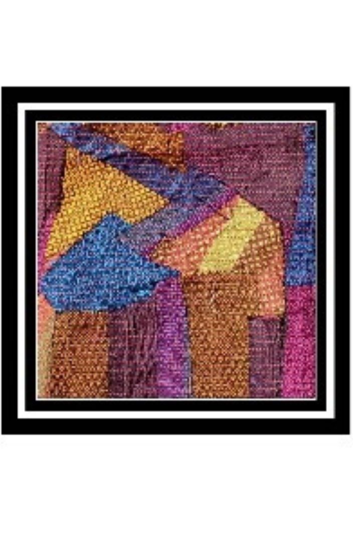 Way Q Fabric Wall Art Décor from khand textile